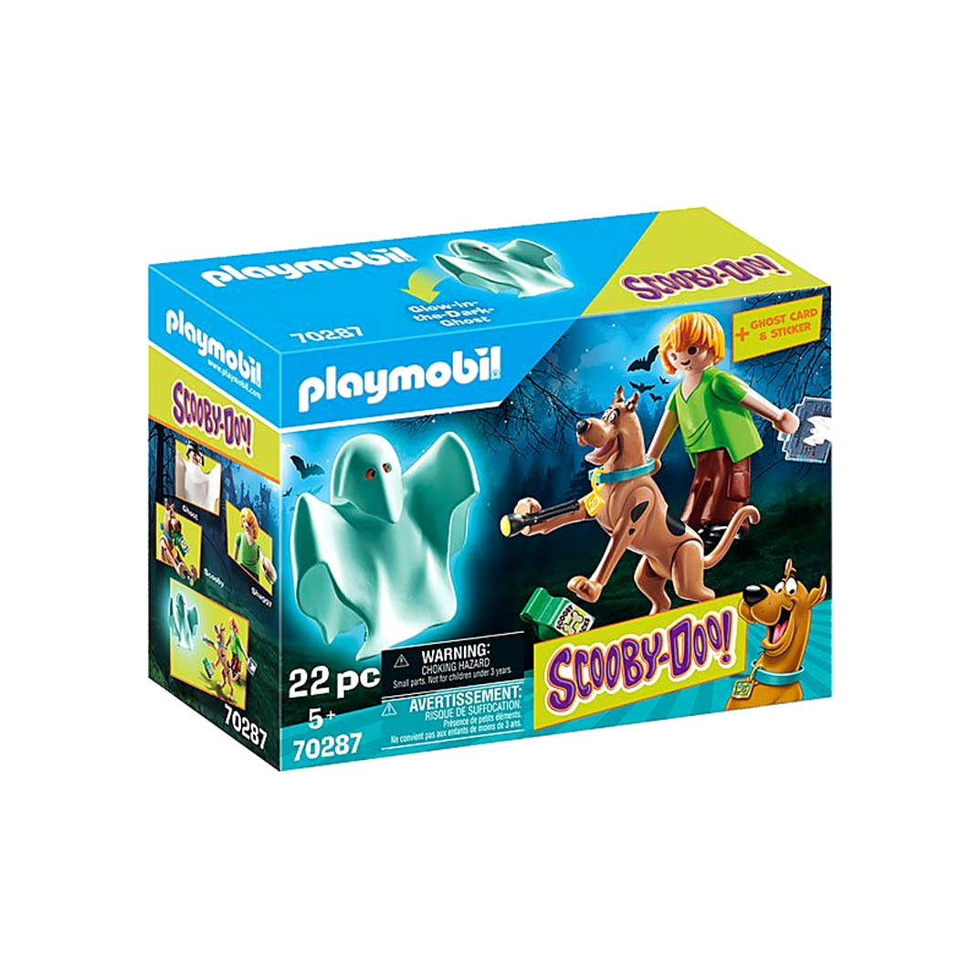 Playmobil: 70287 Scooby-Doo! - Scooby & Shaggy with Ghost -