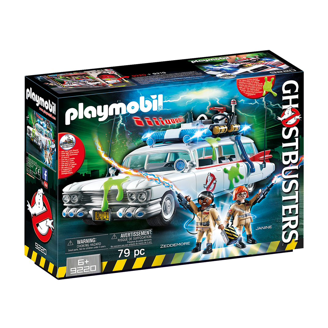 Playmobil: 9220 Ghostbusters - Ecto-1 Vehicle with Figures -