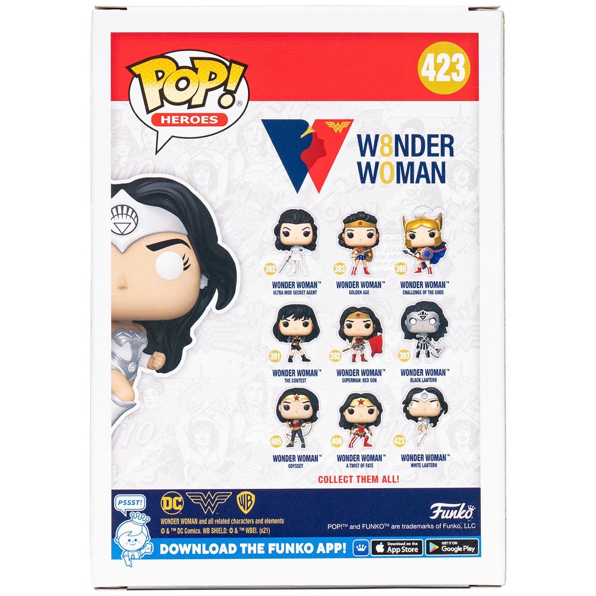 POP DC: Wonder Woman 80th Anniversary - White Lantern