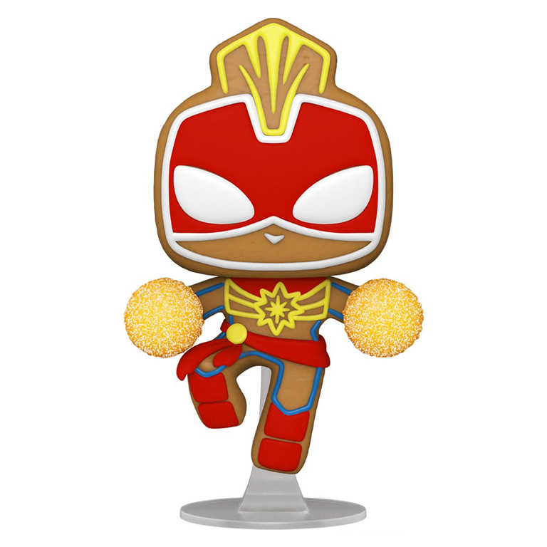 POP! Marvel: Holiday Gingerbread - Captain Marvel - Funko