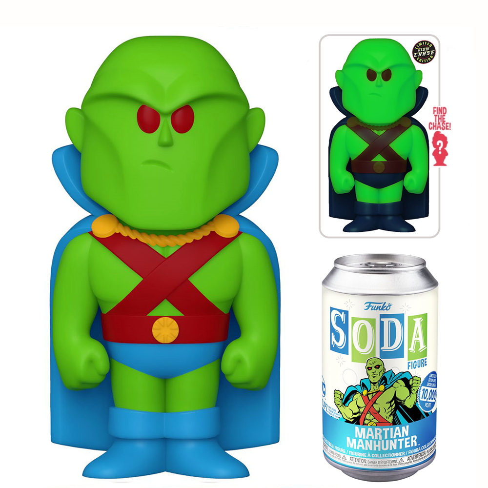 SODA! DC Comics: Martian Manhunter - Funko SODA!