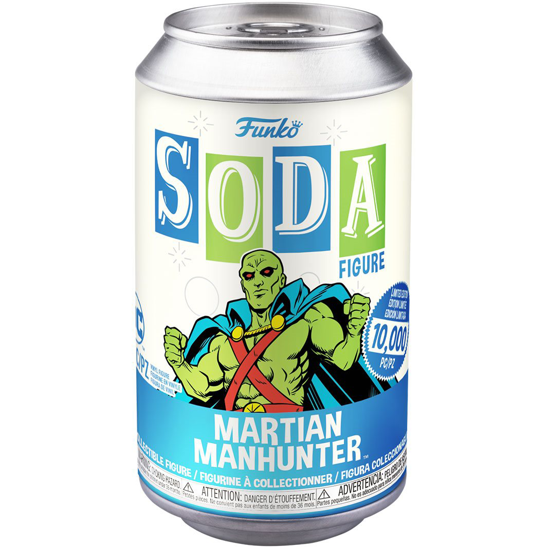 SODA! DC Comics: Martian Manhunter - Funko SODA!
