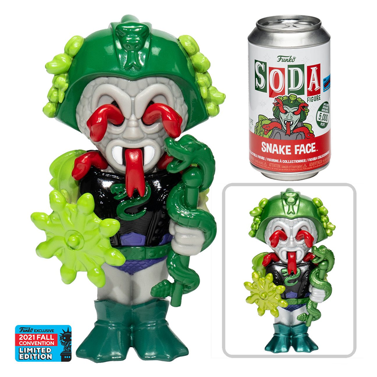 SODA! Masters of the Universe Snake Face - 2021 Convention
