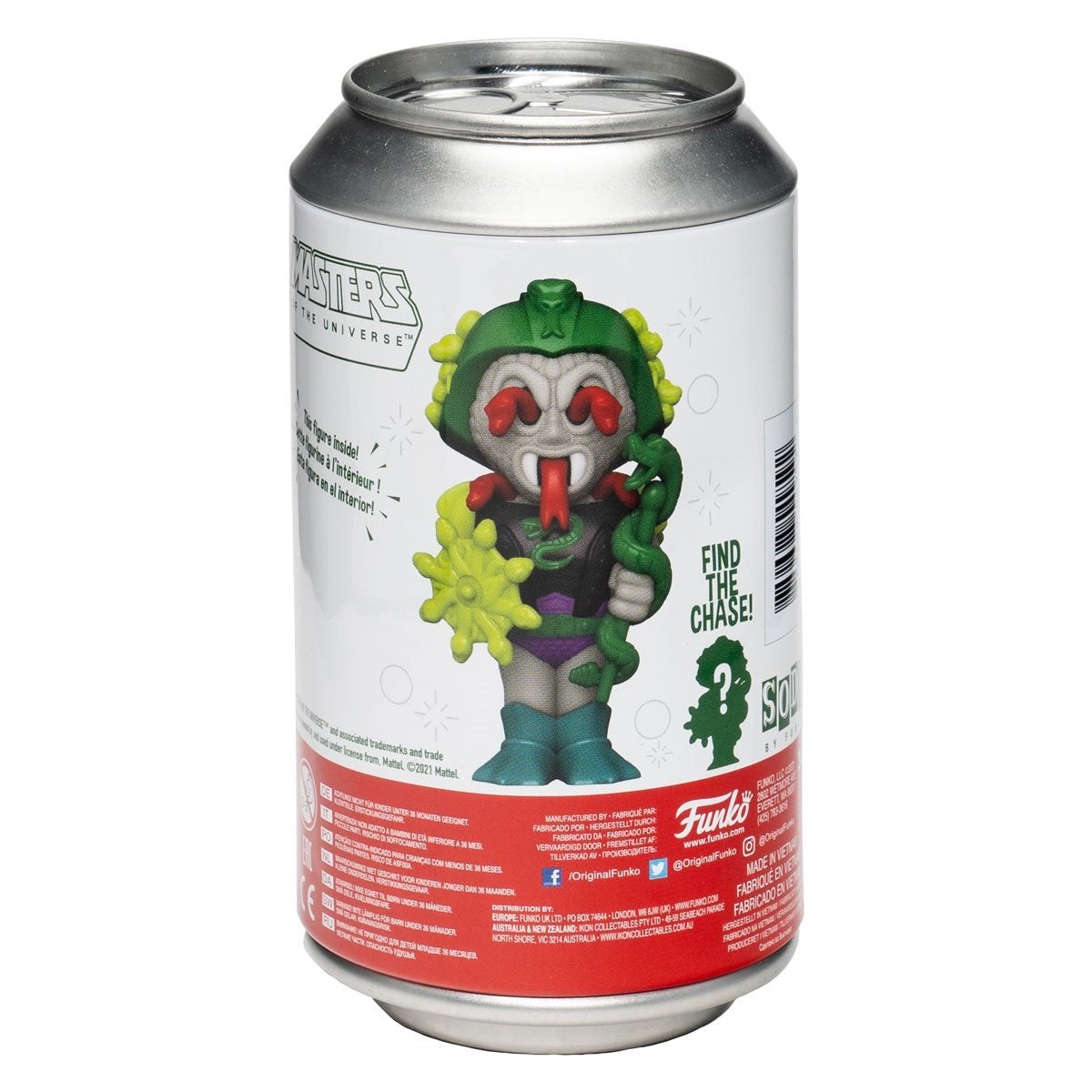 SODA! Masters of the Universe Snake Face - 2021 Convention