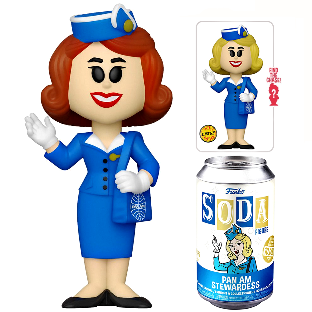 SODA! Pan Am - Stewardess - Funko SODA!