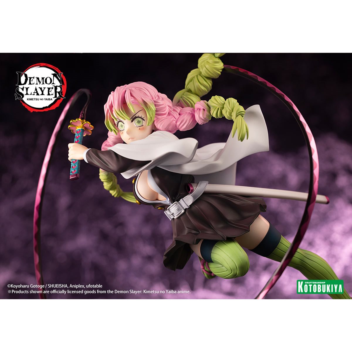 Demon Slayer: Kimetsu no Yaiba - Mitsuri Kanroji ARTFX J 1:8 Scale Statue