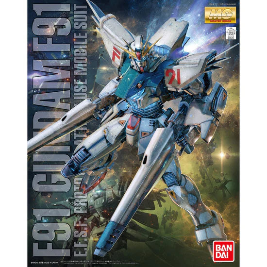 Gundam F91 Ver 2.0 Bandai MG 1:100 Scale Model Kit as