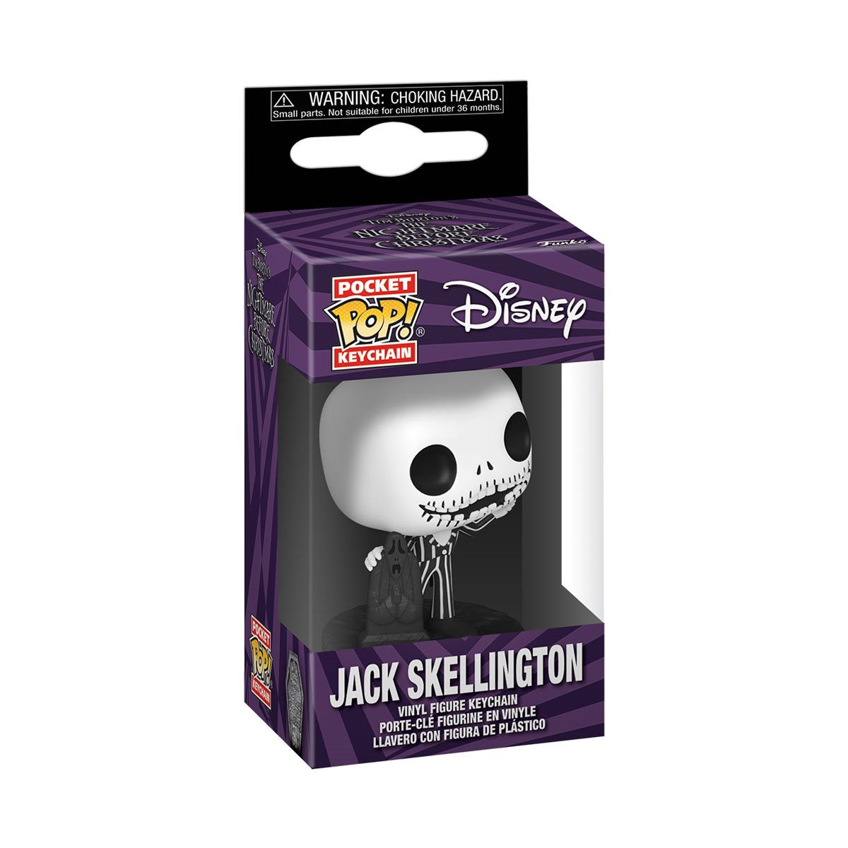 Pocket POP! Keychain: The Nightmare Before Christmas 30th Anniversary - Jack Skellington