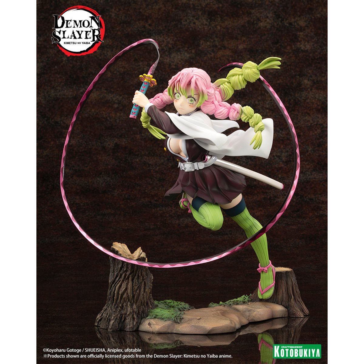 Demon Slayer: Kimetsu no Yaiba - Mitsuri Kanroji ARTFX J 1:8 Scale Statue