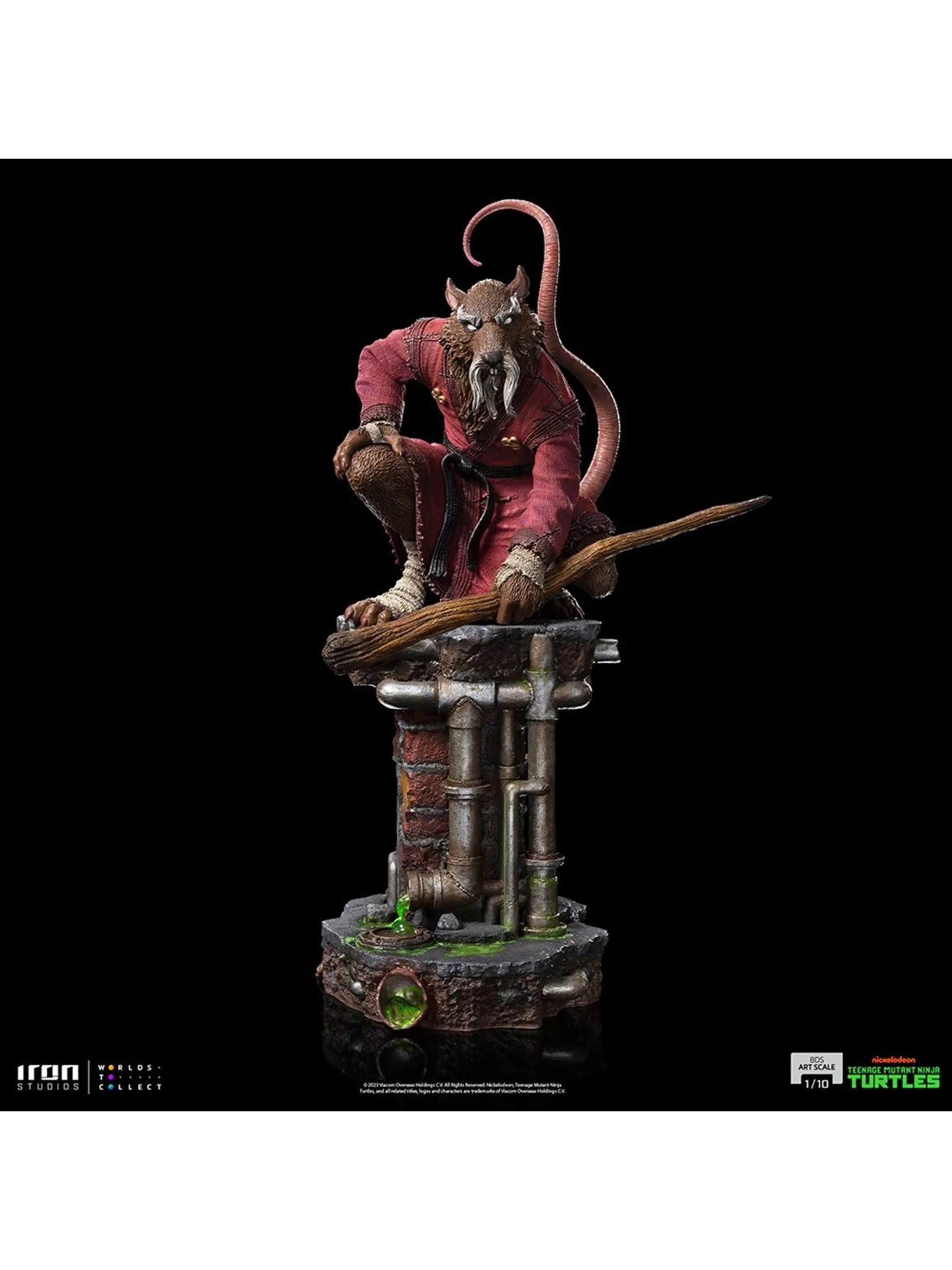 Statue Master Splinter BDS - TMNT - Art Scale 1/10 - Iron Studios