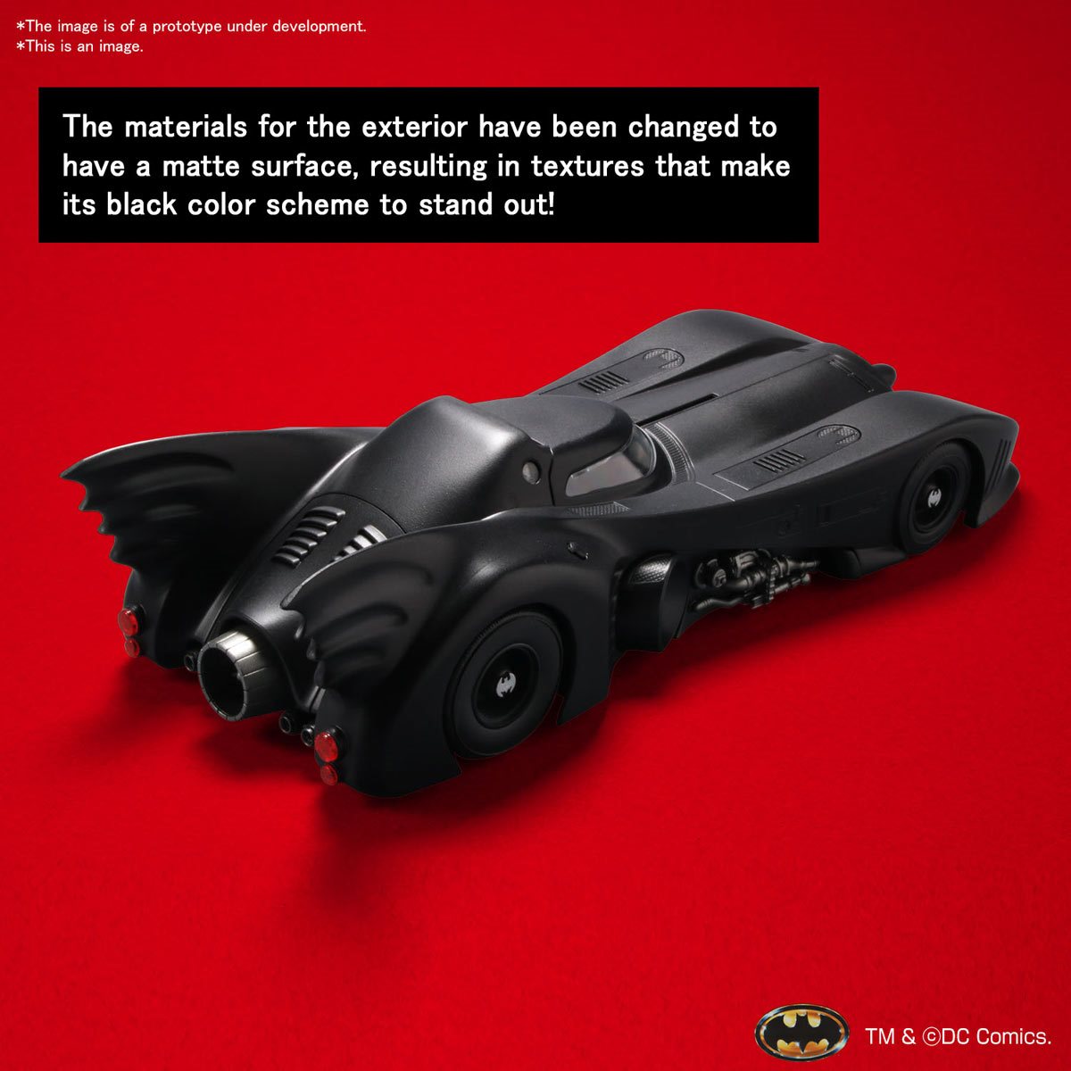 Batman: Batmobile Batman 1989 Version 1:35 Scale Model Kit