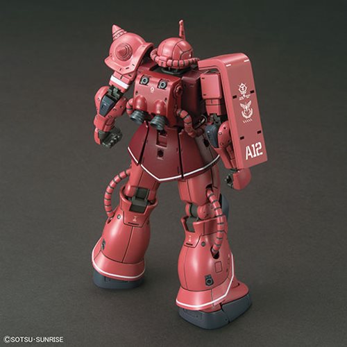 Gundam The Origin MS-06S Zaku II Principality of Zeon Char Aznable's Mobile Suit Red Comet Ver HG 1:144 Scale Model Kit