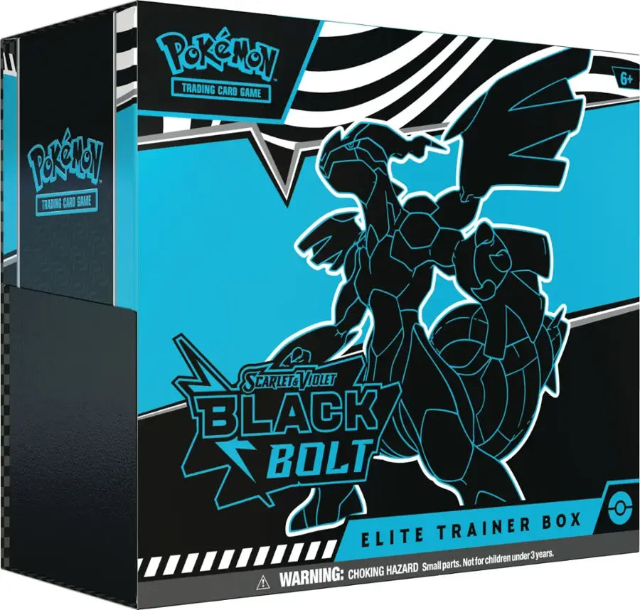 Pokémon TCG: Scarlet & Violet-Black Bolt  Elite Trainer Box