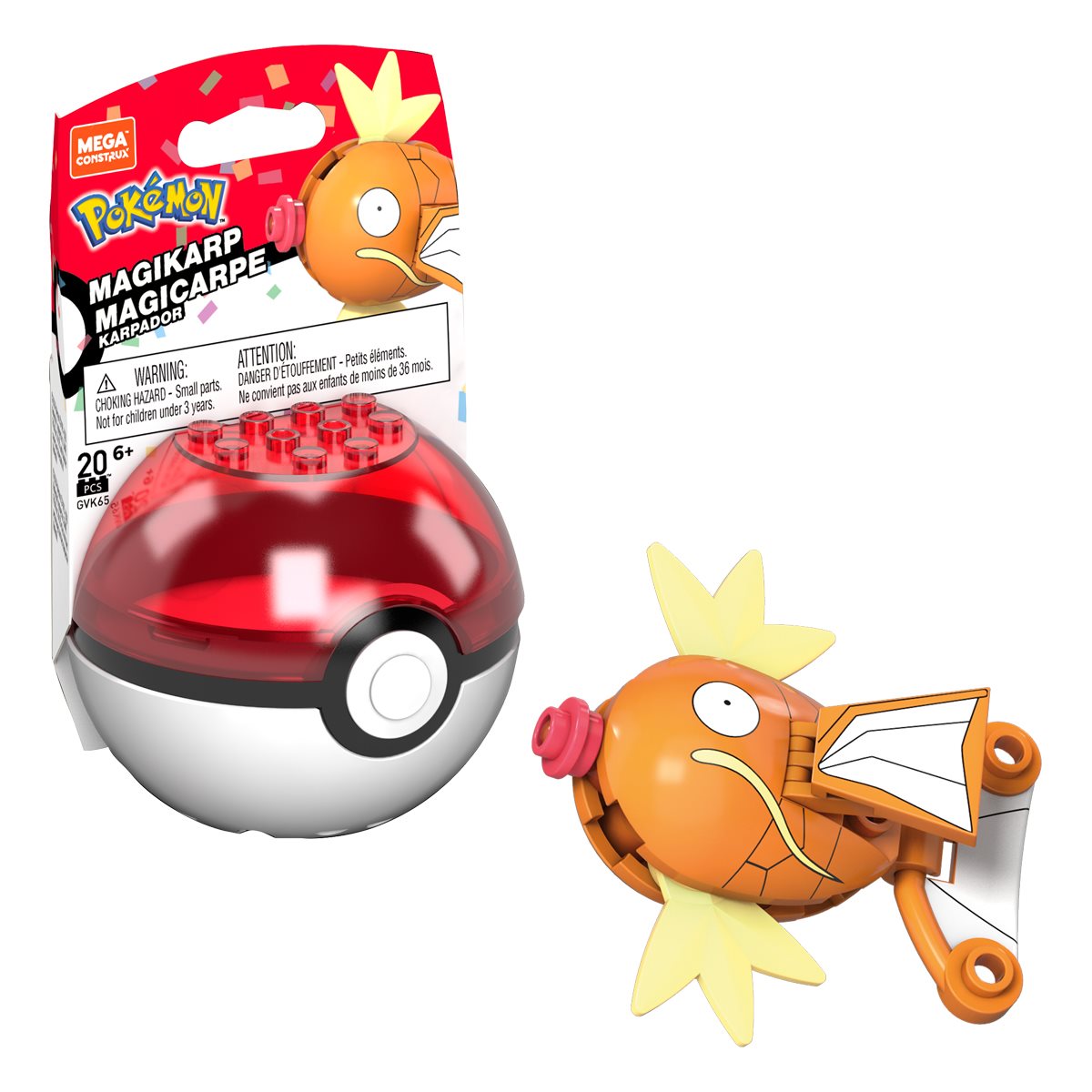 Pokémon - Mega Construx 2022 Evergreen Pokeball