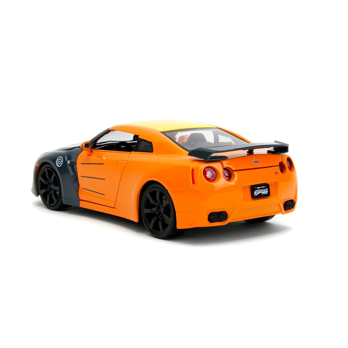 Hollywood Rides Naruto 2009 Nissan GT-R R35 1:24 Scale Die-Cast Metal Vehicle with Figure