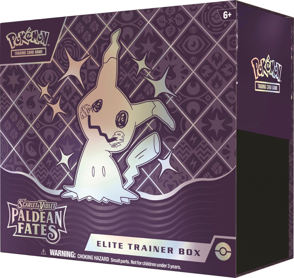 Pokémon TCG: Scarlet & Violet—Paldean Fates Elite Trainer Box