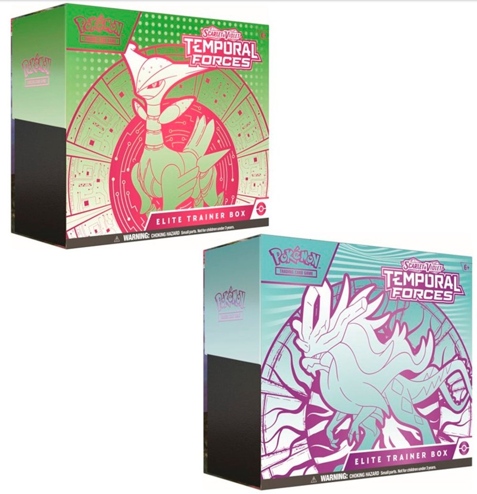 Pokémon TCG: Scarlet & Violet-Temporal Forces Elite Trainer Box