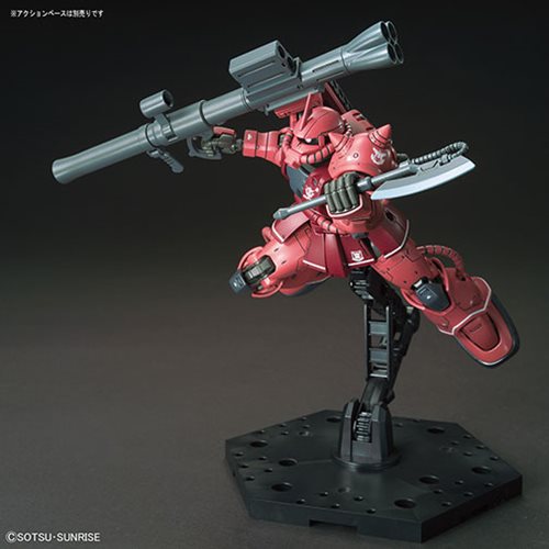 Gundam The Origin MS-06S Zaku II Principality of Zeon Char Aznable's Mobile Suit Red Comet Ver HG 1:144 Scale Model Kit