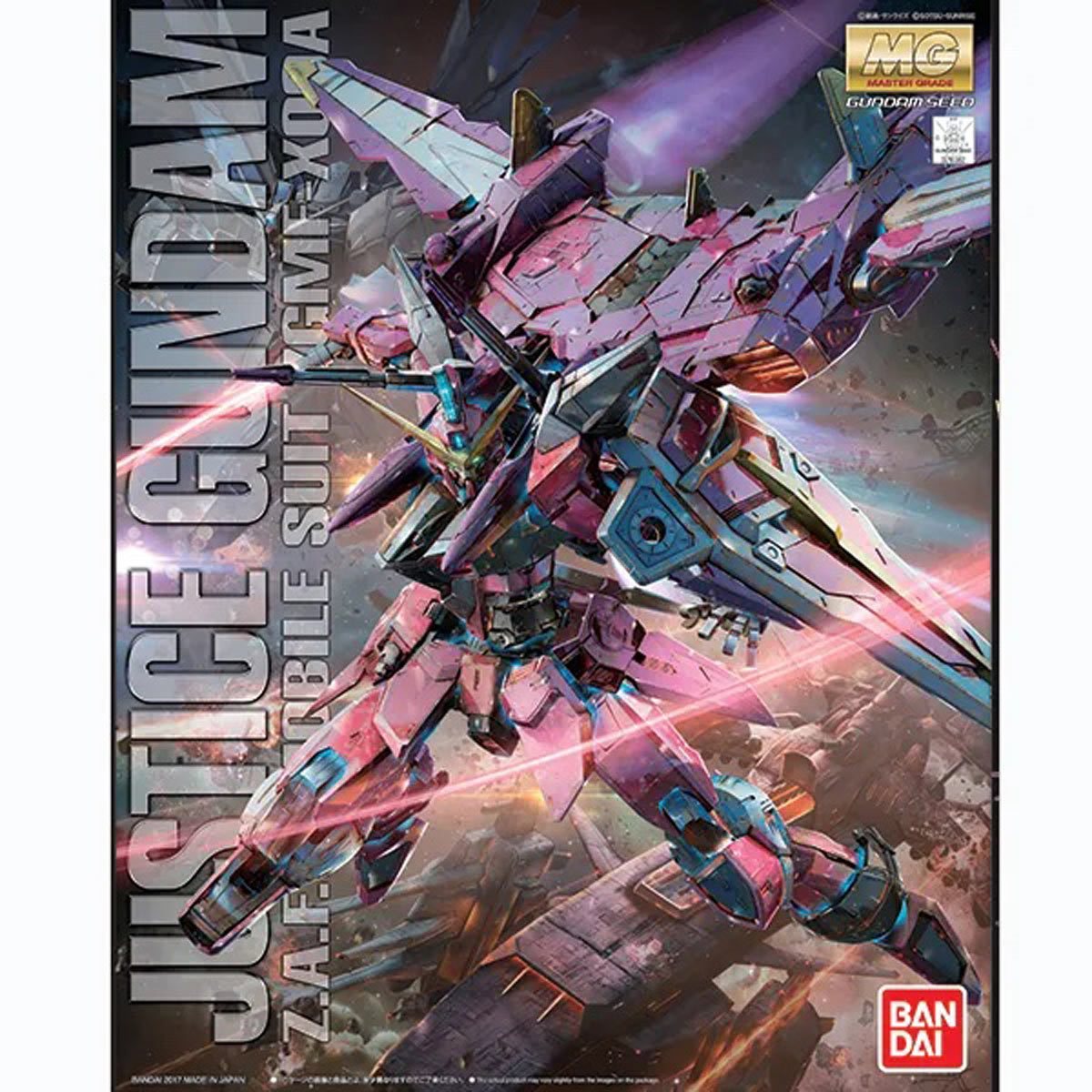 Mobile Suit Gundam Seed Justice Gundam Master Grade 1:100 Scale Model Kit