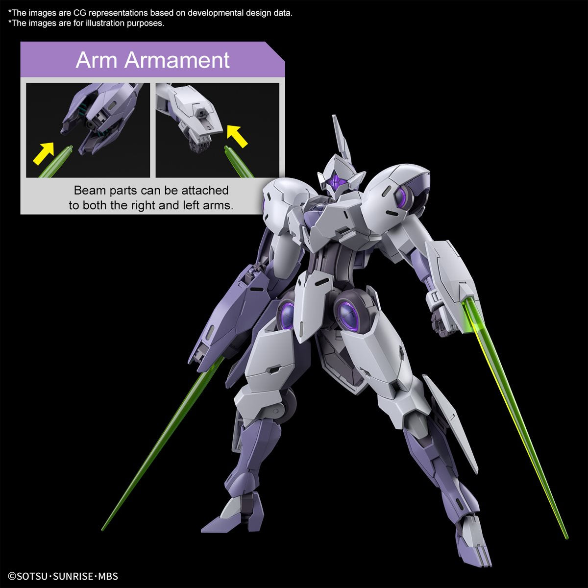 Gundam: The Witch from Mercury - Michaelis 1:144 Scale HG Model Kit