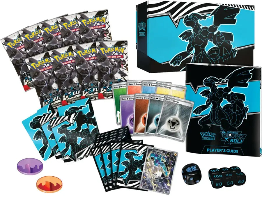 Pokémon TCG: Scarlet & Violet-Black Bolt  Elite Trainer Box