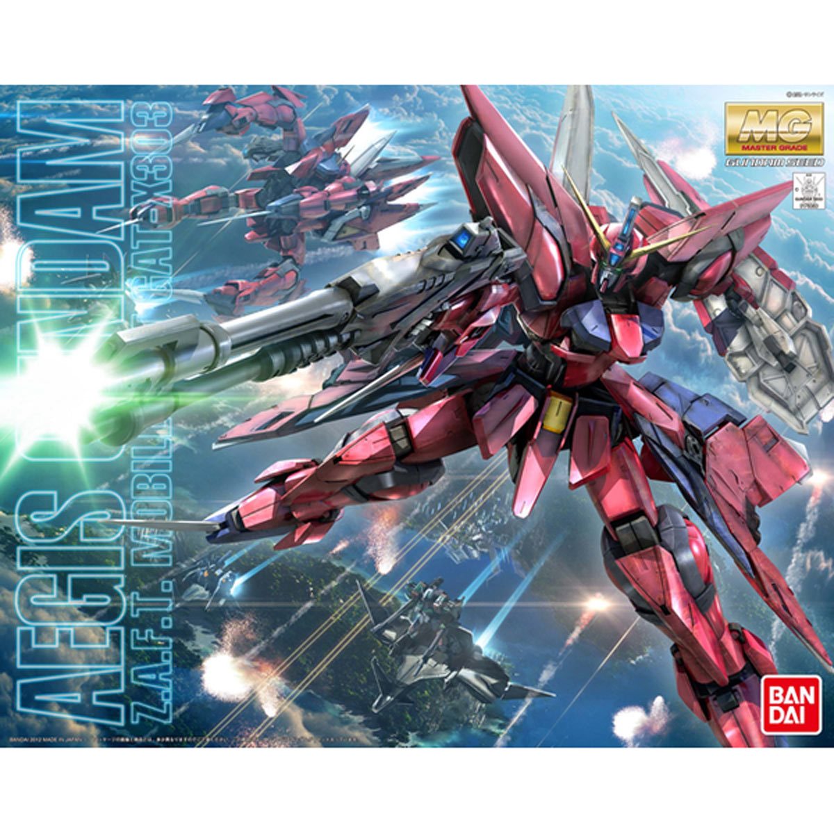 Mobile Suit Gundam Seed Aegis Gundam Master Grade 1:100 Scale Model Kit