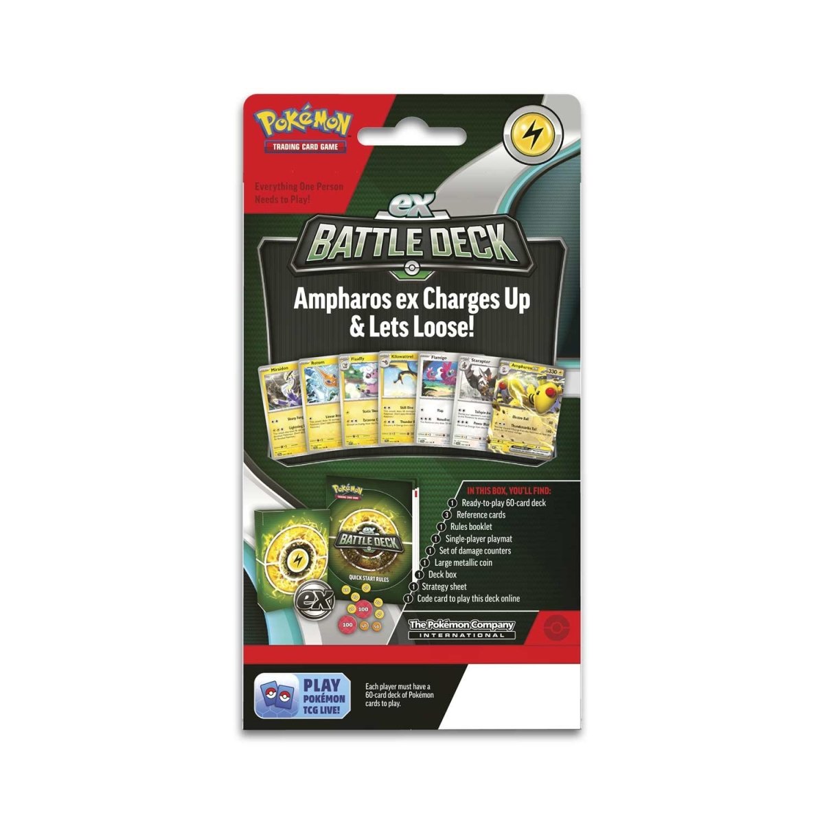 Pokémon TCG: Ampharos ex Battle Deck