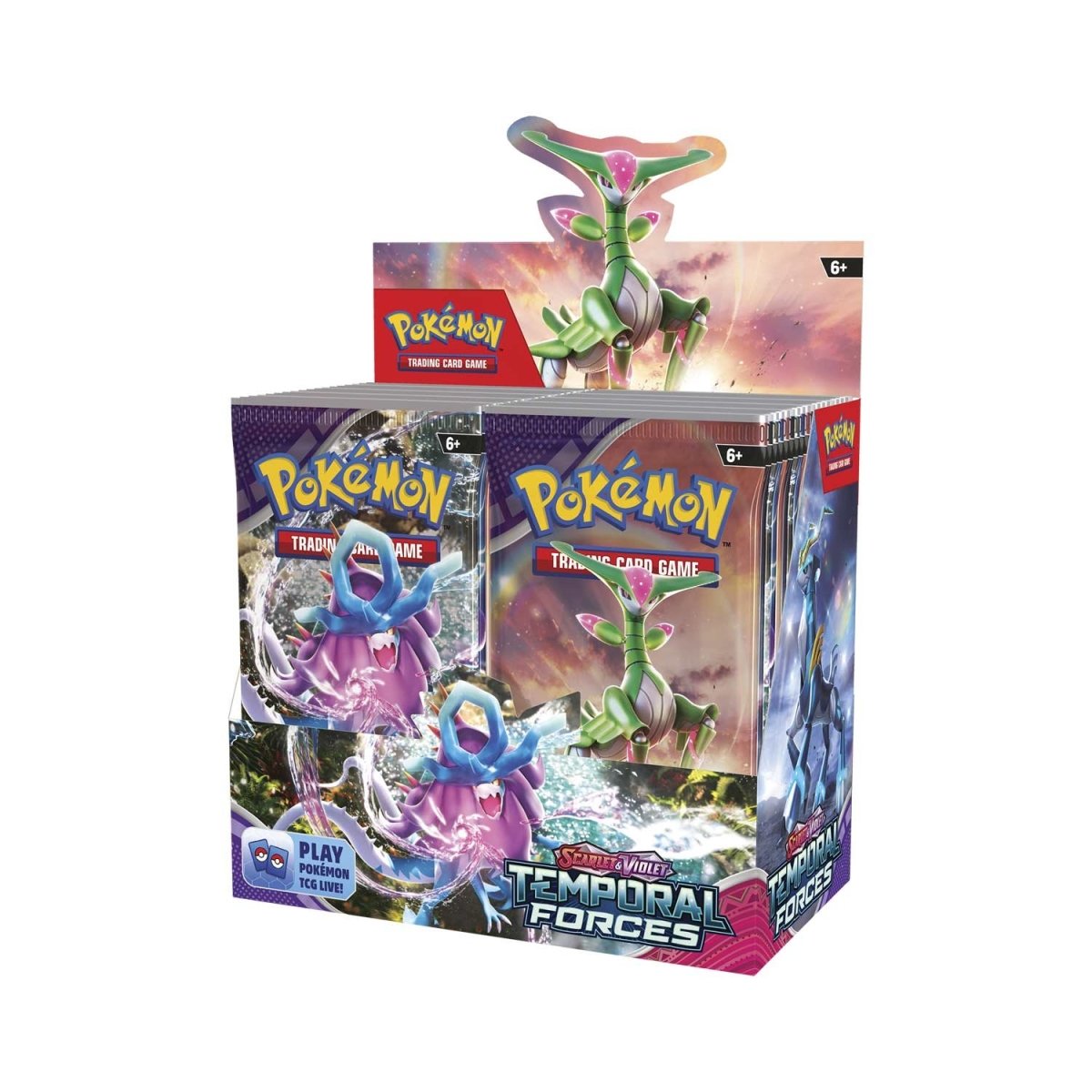 Pokémon TCG: Scarlet & Violet-Temporal Forces Booster Display Box