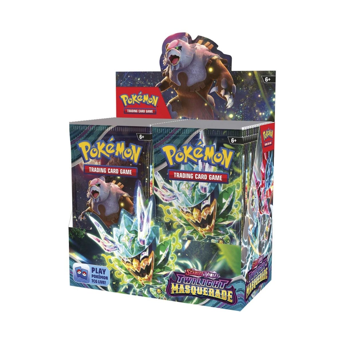 Pokémon TCG: Scarlet & Violet-Twilight Masquerade Booster Display Box (36 Packs)
