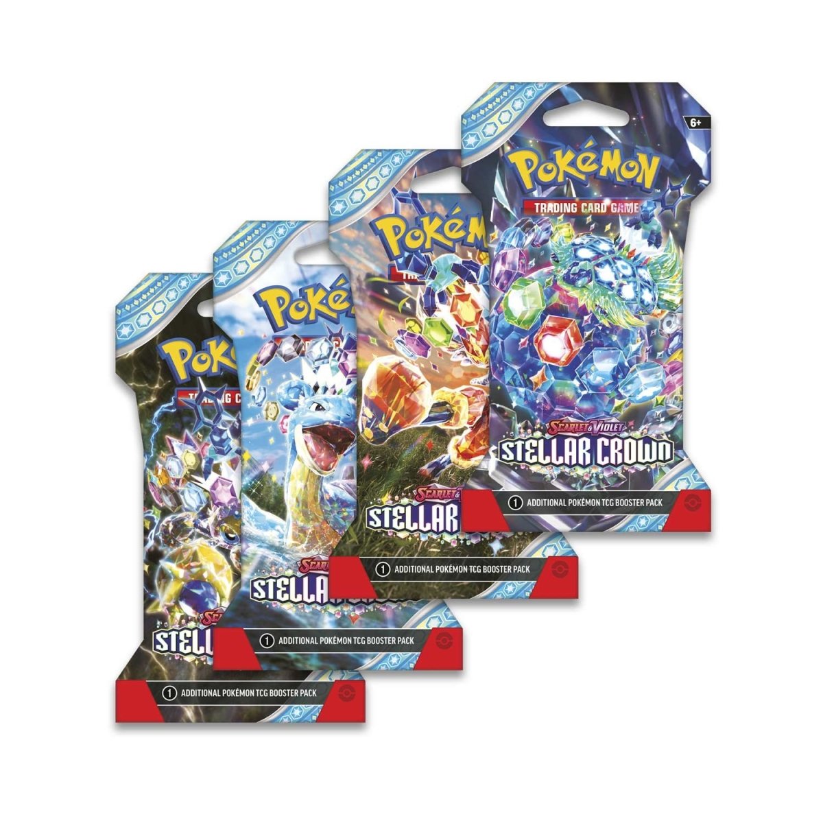 Pokémon TCG: Scarlet & Violet - Stellar Crown Sleeved Booster Pack (1 pack)