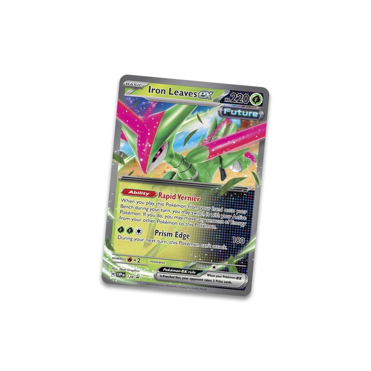 Pokémon TCG: Paradox Clash Tin (Iron Leaves ex)