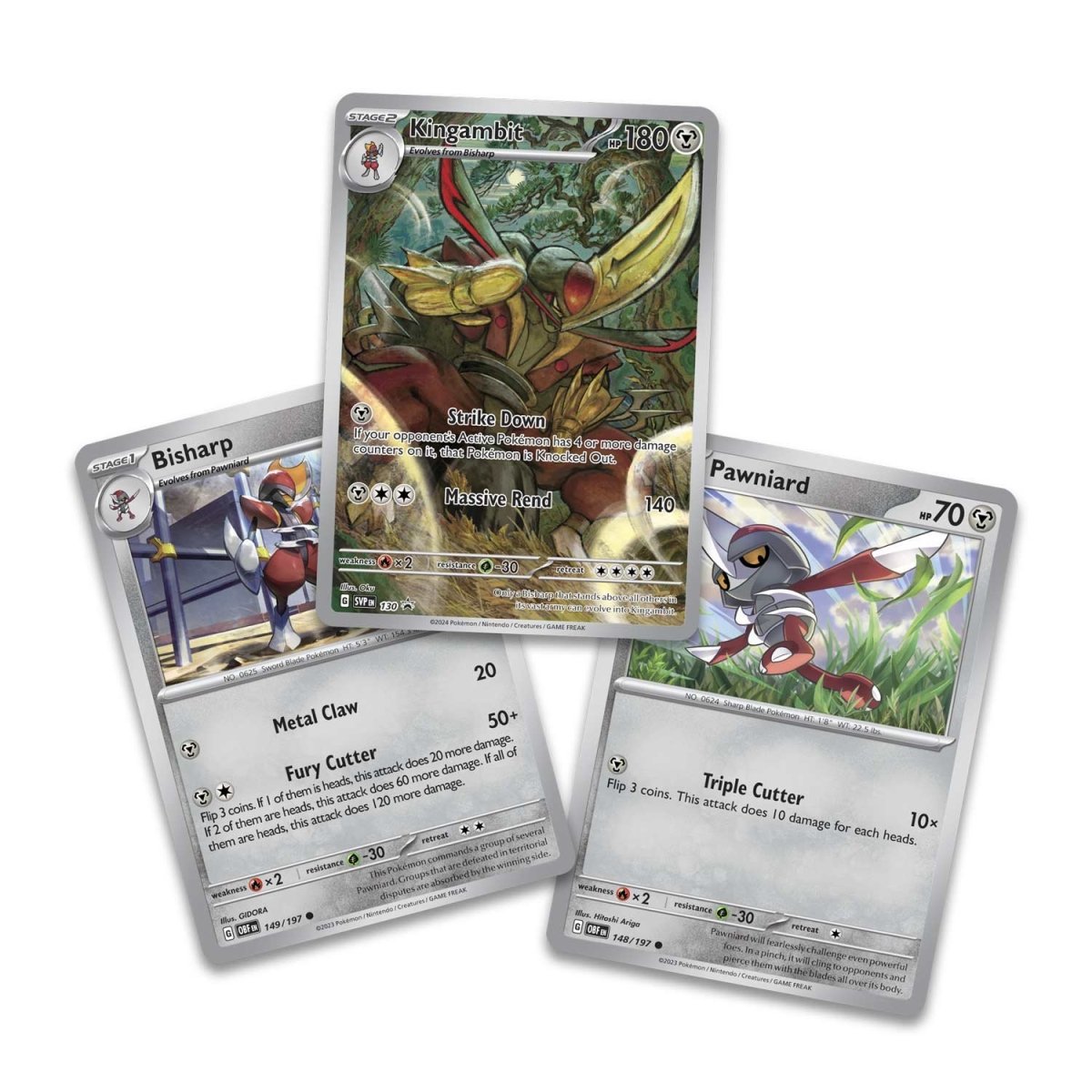 Pokémon TCG: Scarlet & Violet-Shrouded Fable Kingambit Illustration Collection