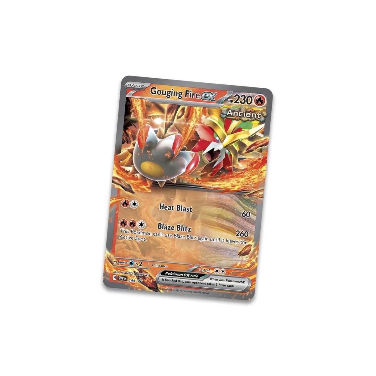 Pokémon TCG: Paradox Destinies Tin - Gouging Fire ex