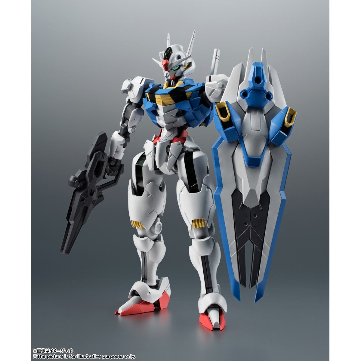 Mobile Suit Gundam: The Witch From Mercury Gundam Aerial Side MS Version A.N.I.M.E. The Robot Spirits Action Figure