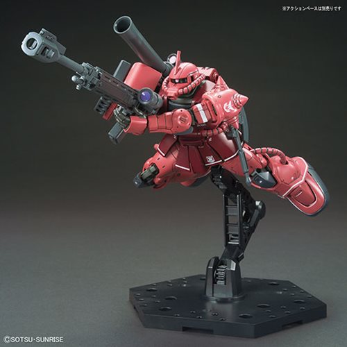 Gundam The Origin MS-06S Zaku II Principality of Zeon Char Aznable's Mobile Suit Red Comet Ver HG 1:144 Scale Model Kit