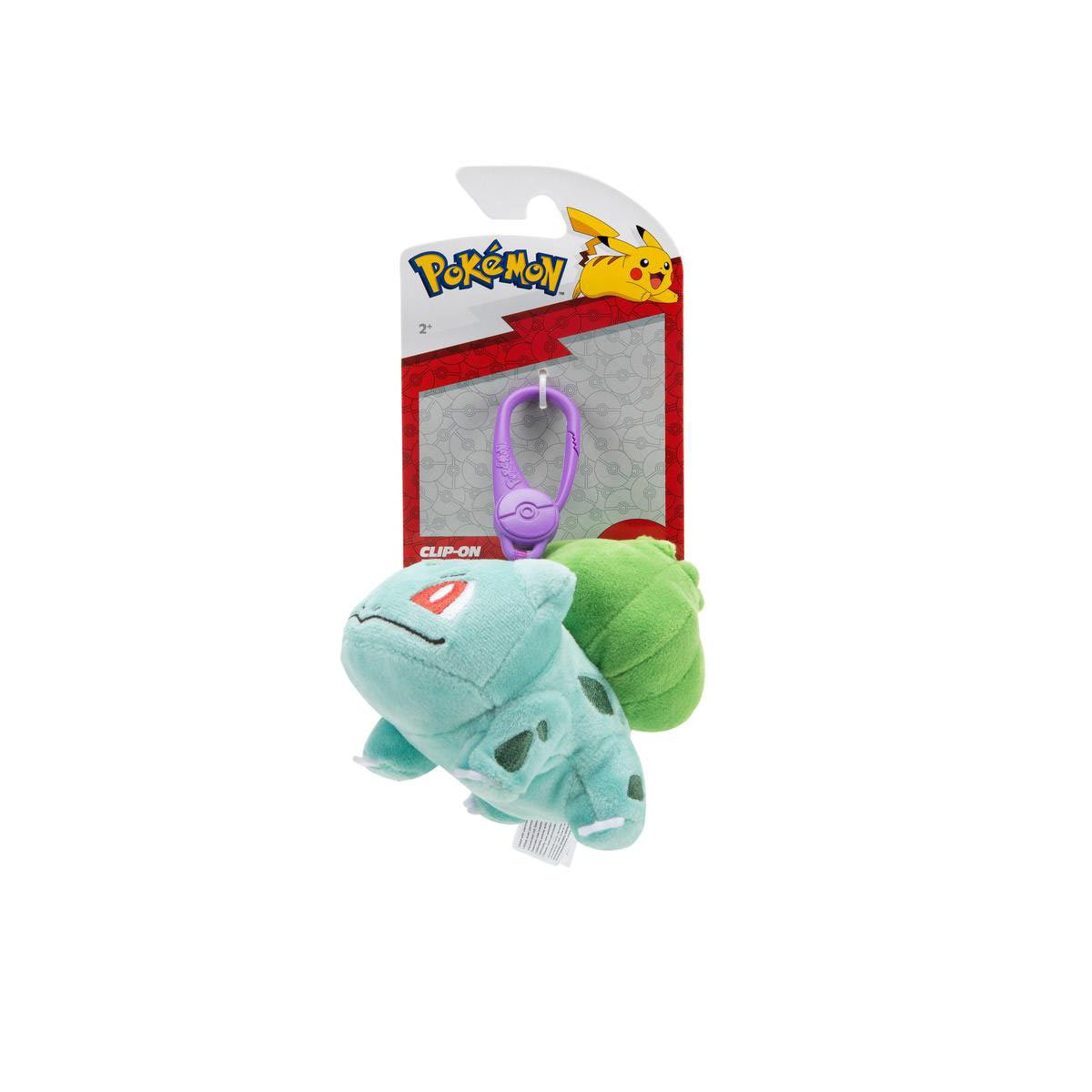 Pokémon - Plush 3 1/2-Inch Clip-On