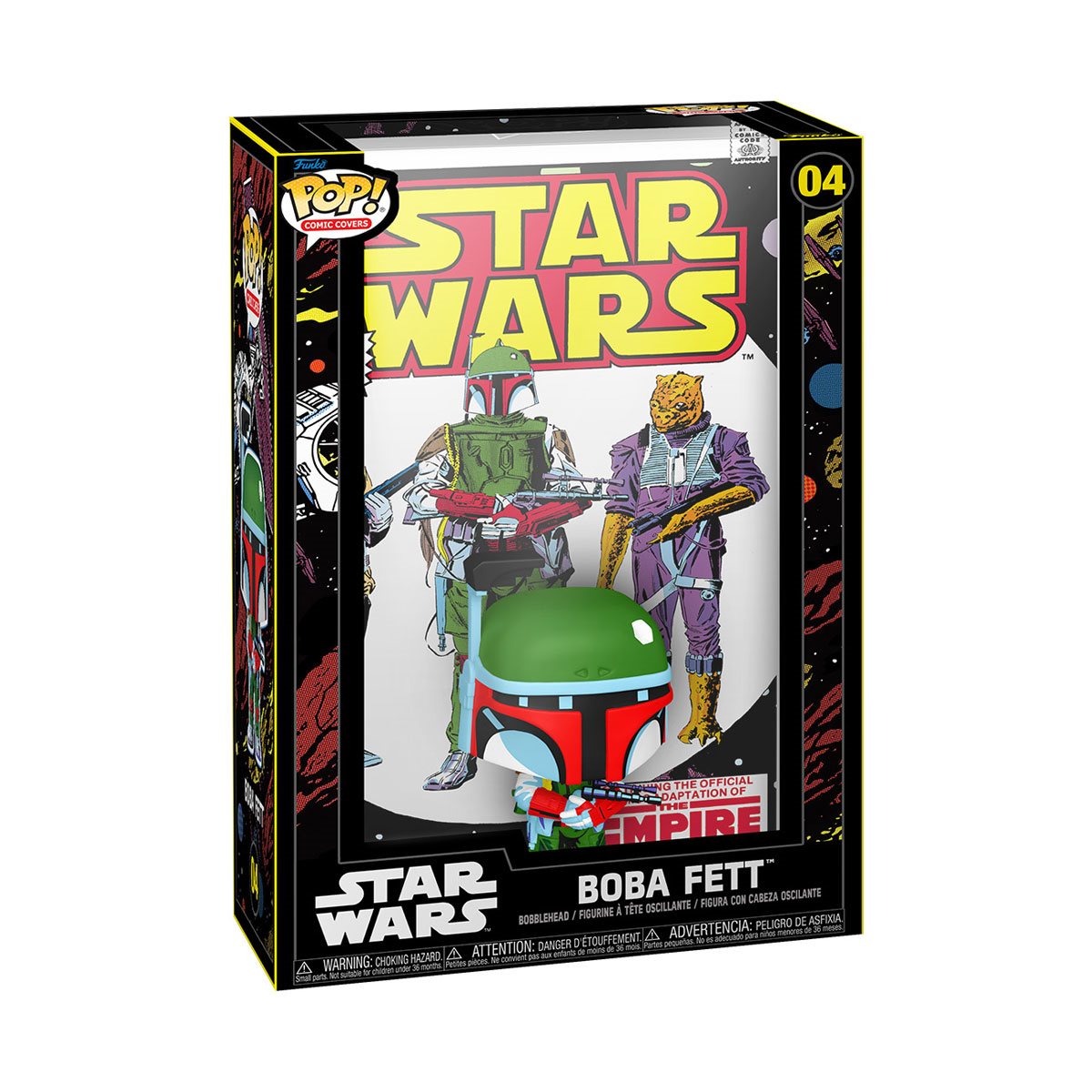 POP! Star Wars: The Empire Strikes Back - Boba Fett Comic Cover