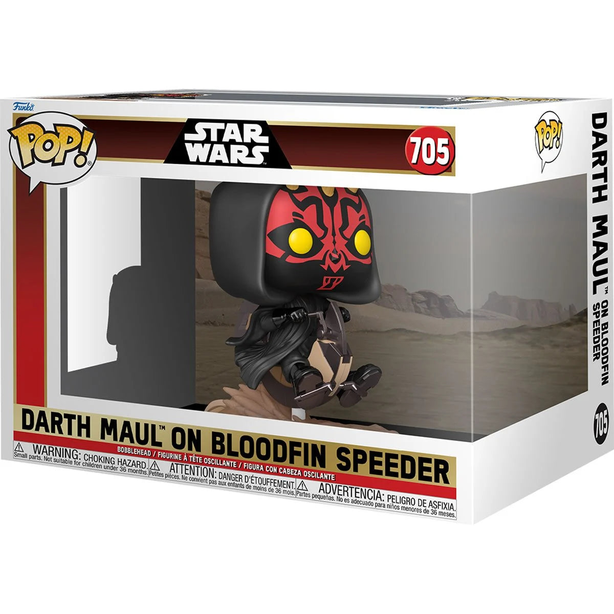 POP! Star Wars: Episode I: The Phantom Menace Darth Maul on Bloodfin Speeder