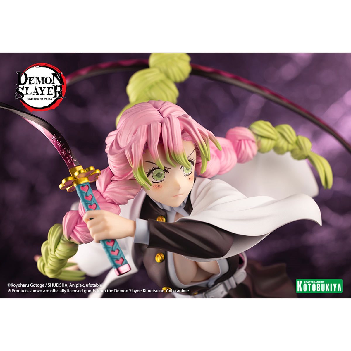 Demon Slayer: Kimetsu no Yaiba - Mitsuri Kanroji ARTFX J 1:8 Scale Statue