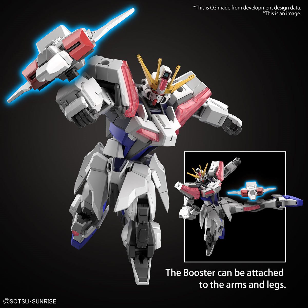 Gundam Build Metaverse Build Strike Exceed Galaxy Entry Grade 1:144 Scale Model Kit