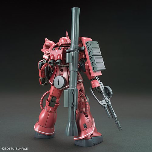 Gundam The Origin MS-06S Zaku II Principality of Zeon Char Aznable's Mobile Suit Red Comet Ver HG 1:144 Scale Model Kit