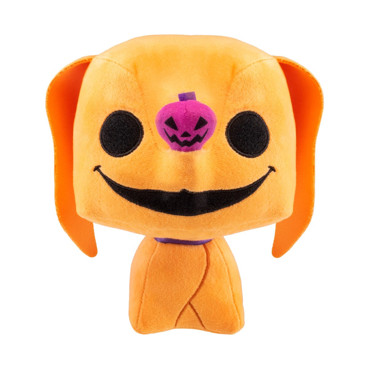 Nightmare Before Christmas Black Light Plush - Zero