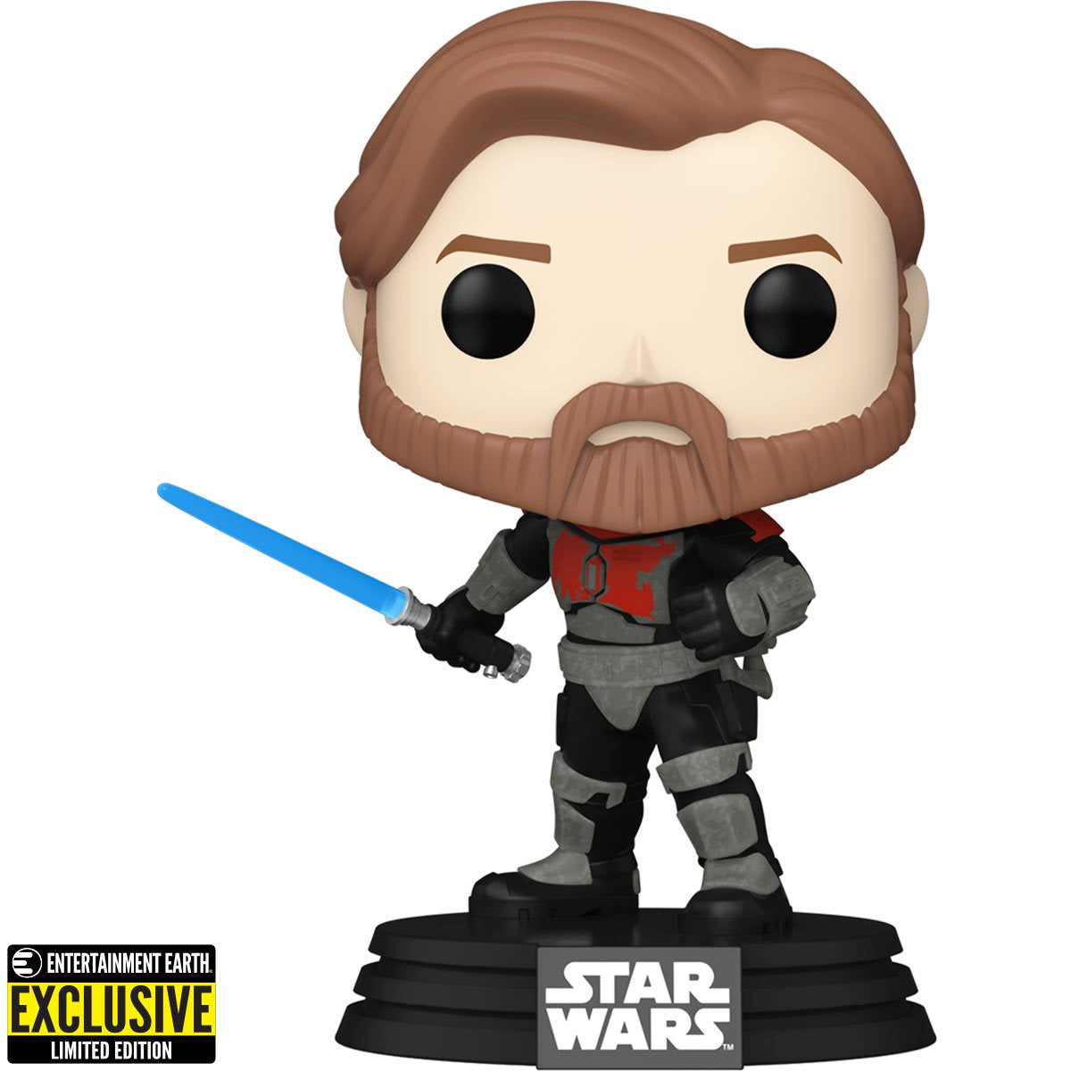 POP! Star Wars: The Clone Wars - Obi-Wan Kenobi Mandalorian Armor - Entertainment Earth Exclusive