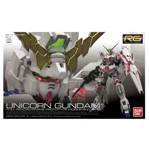 Gundam Unicorn Real Grade 1:144 Scale Model Kit