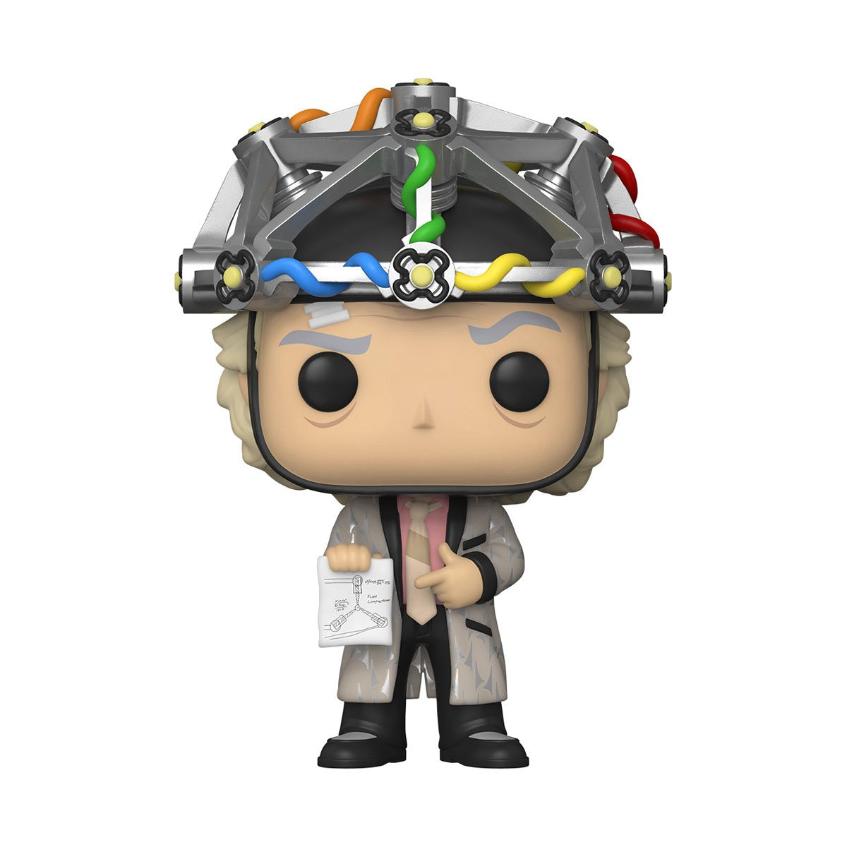 Pop! Back to the Future Doc with Helmet Glow-in-the-Dark with Adult T-Shirt