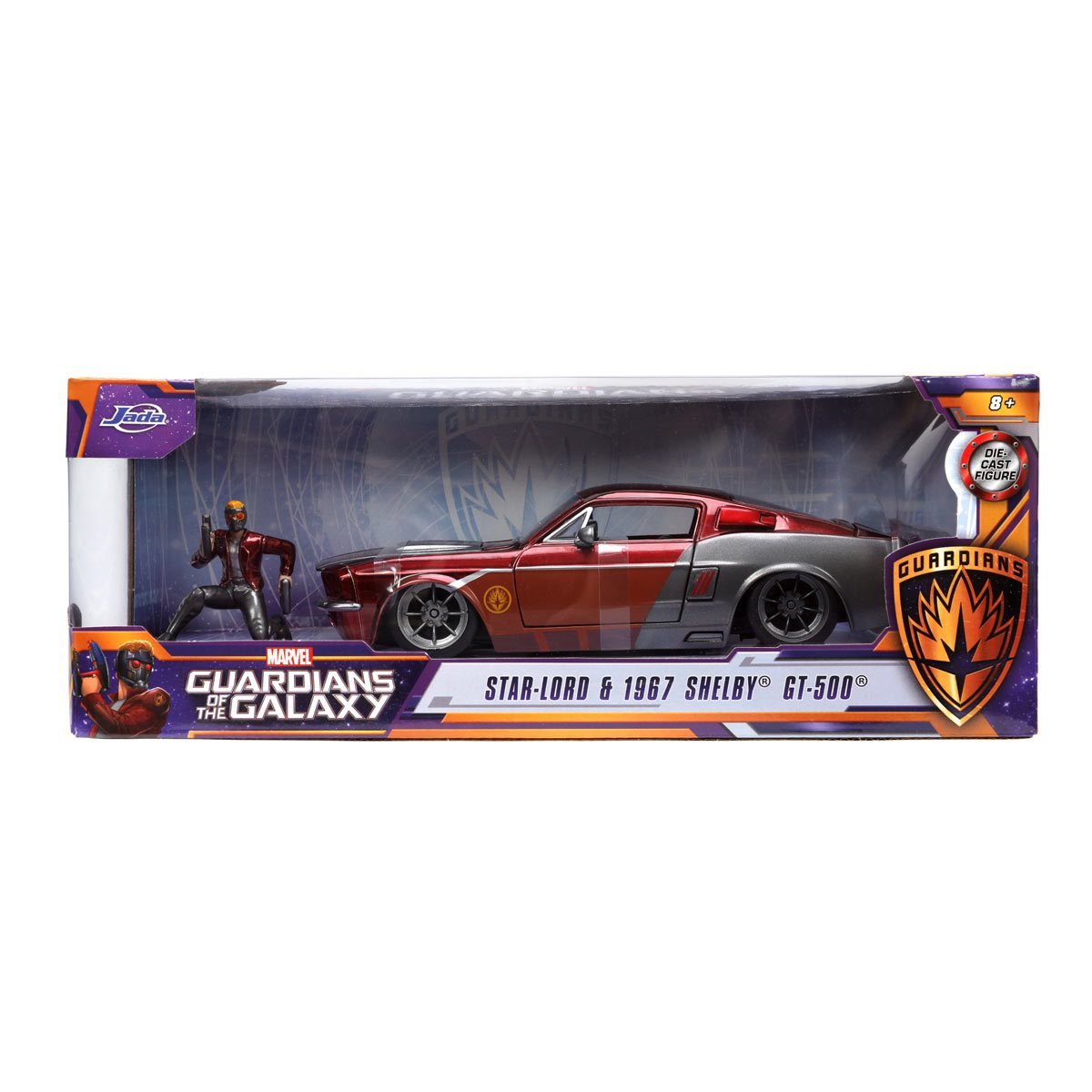 Guardians of the Galaxy - Star-Lord 1967 Mustang Shelby GT-500 1:24 Scale Die-Cast Metal Vehicle