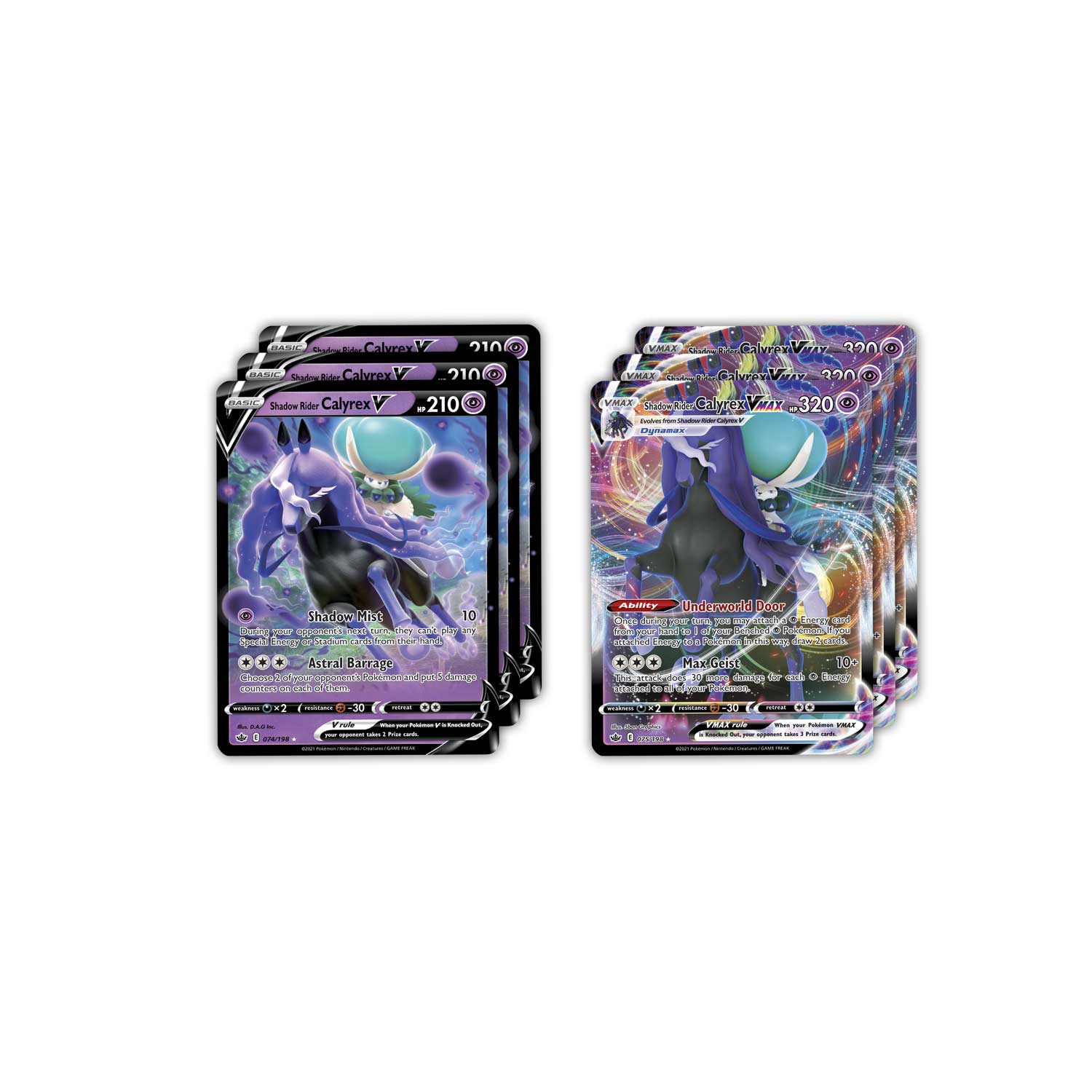 Pokémon TCG: Shadow Rider Calyrex VMAX League Battle Deck