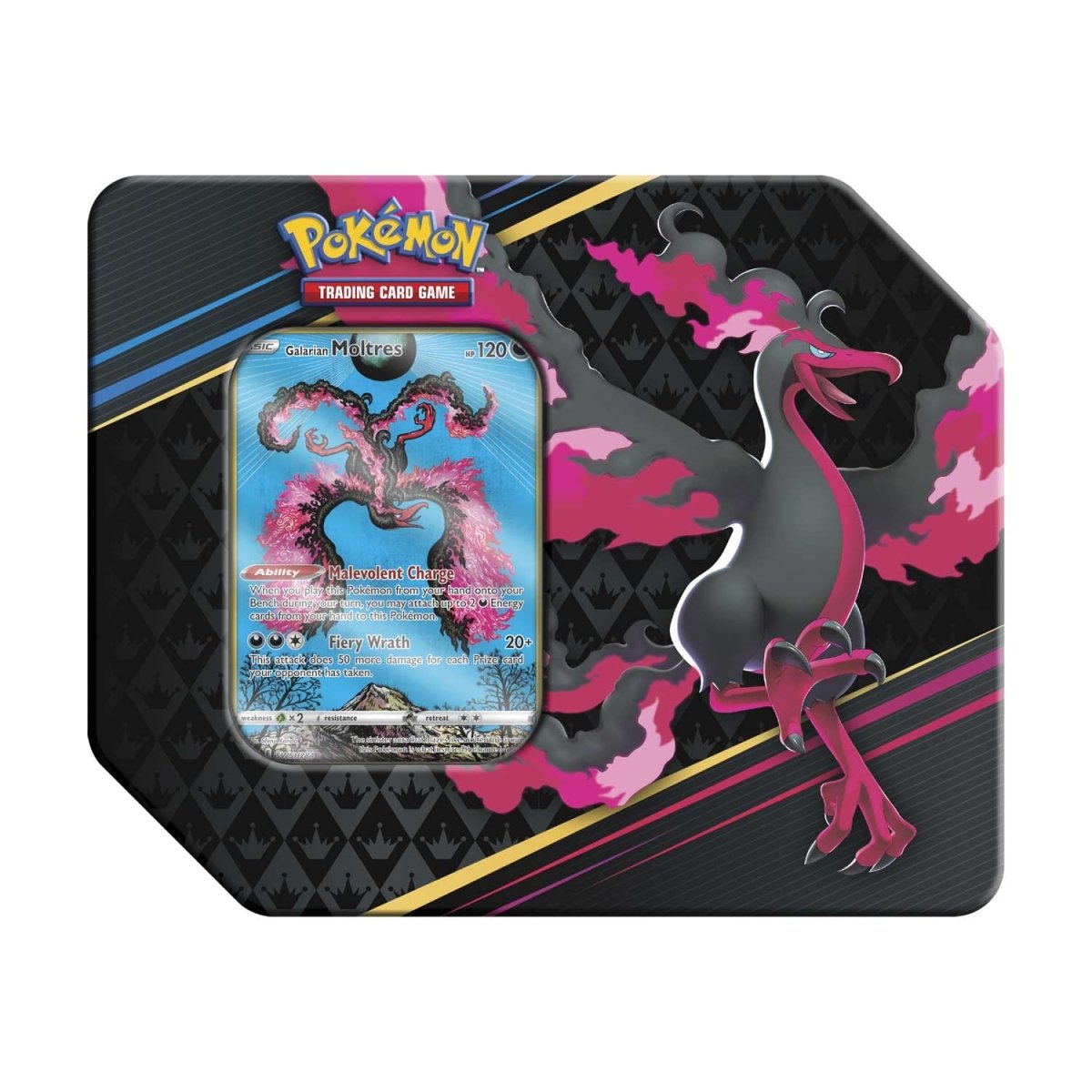 Pokémon TCG: Crown Zenith Tin (Galarian Moltres)