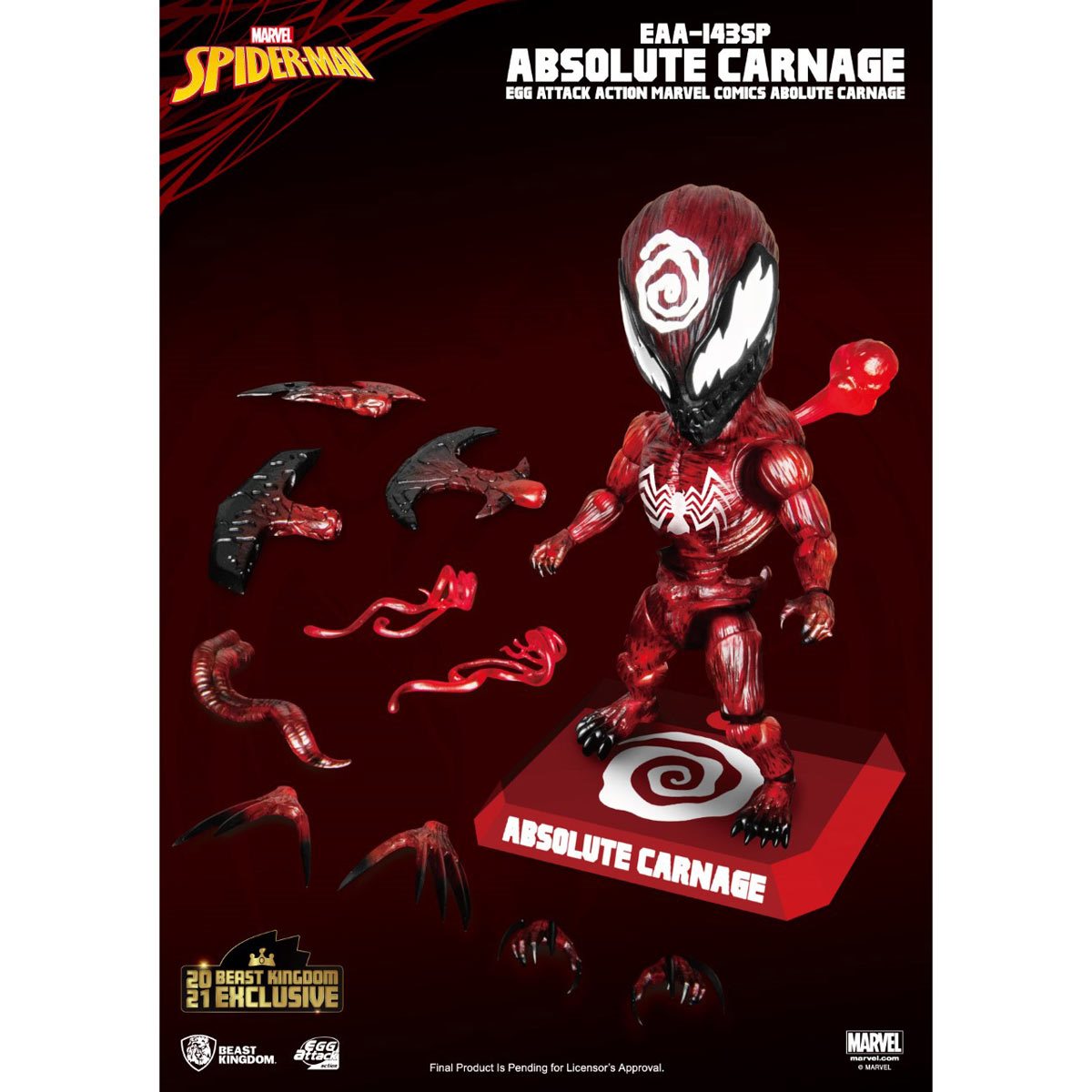 Marvel - Absolute Carnage EAA-143SP Beast Kingdom Summer Exclusive Action Figure