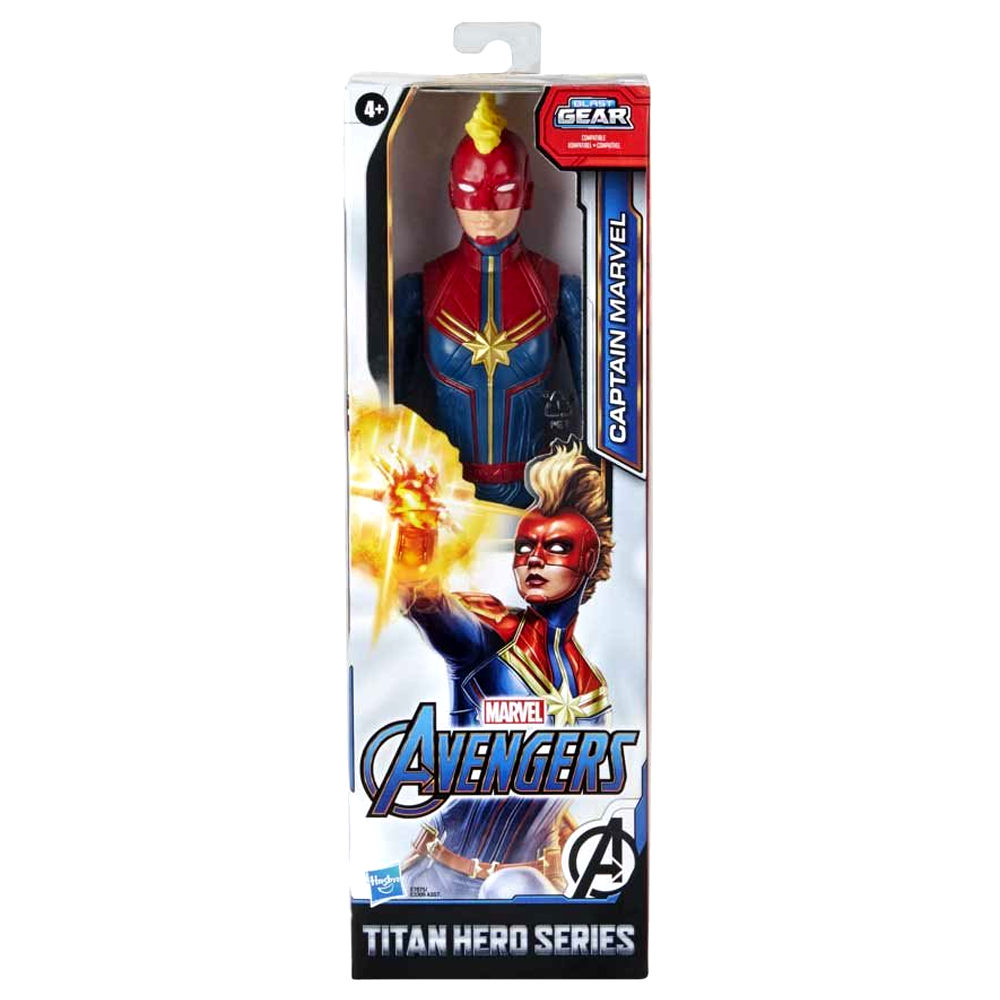 Avengers: Titan Hero Series - Captain Marvel 12-Inch Action 